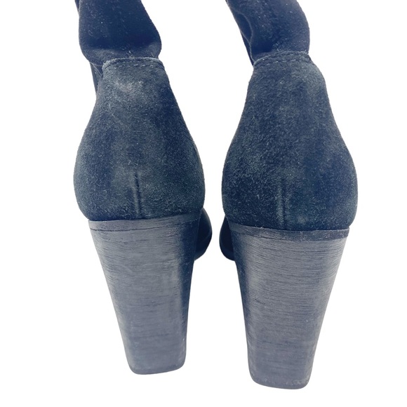 DOLCE VITA WOMEN’S SOLEI BOOT Black Western Knee High Heeled Boots Size 9 - Picture 10 of 15